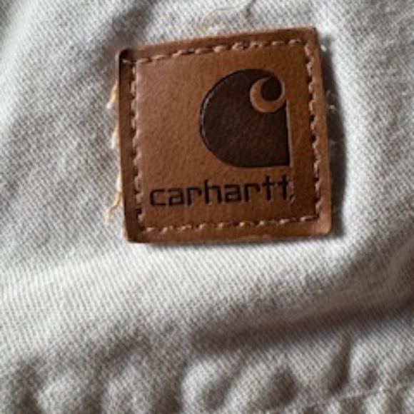 Carhartt white  shorts size 40 , faint markings - Picture 6 of 6